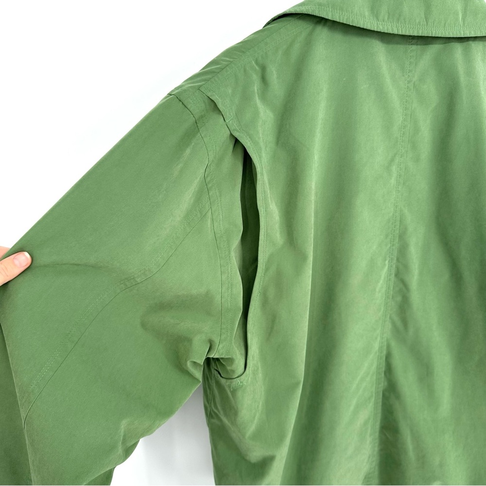 London Fog Bomber Jacket, Green, Medium - Picture 8 of 13